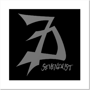 sevendust grey vintage Posters and Art